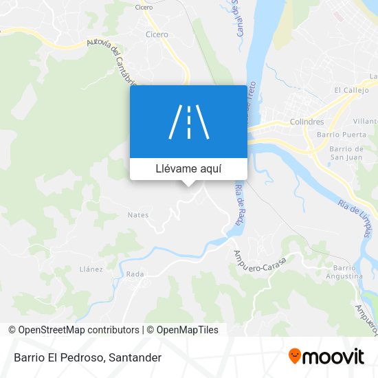 Mapa Barrio El Pedroso