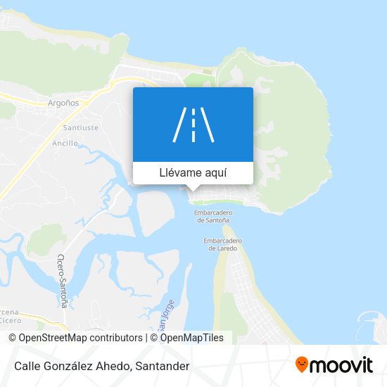 Mapa Calle González Ahedo