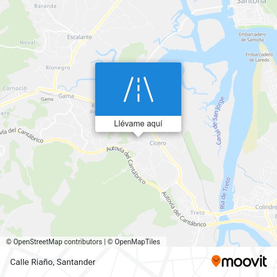 Mapa Calle Riaño