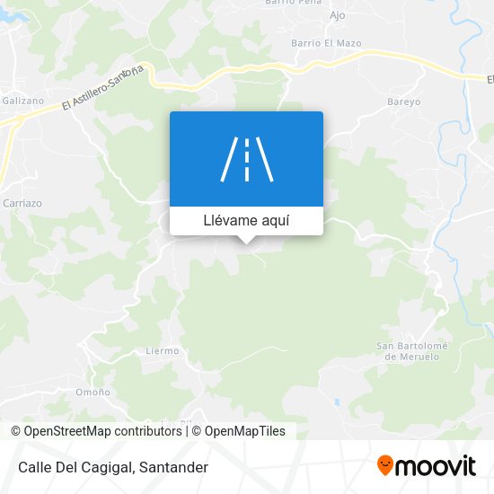 Mapa Calle Del Cagigal