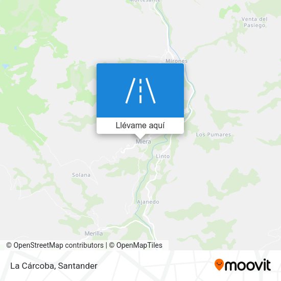 Mapa La Cárcoba