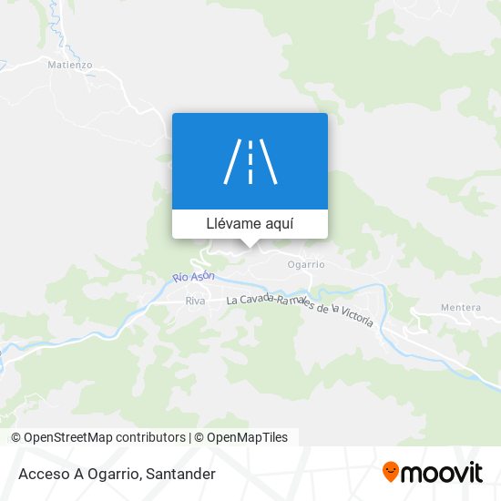 Mapa Acceso A Ogarrio