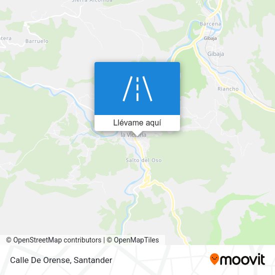 Mapa Calle De Orense