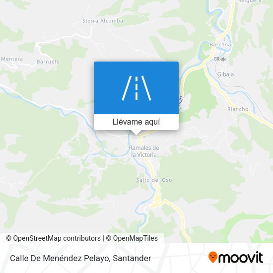 Mapa Calle De Menéndez Pelayo