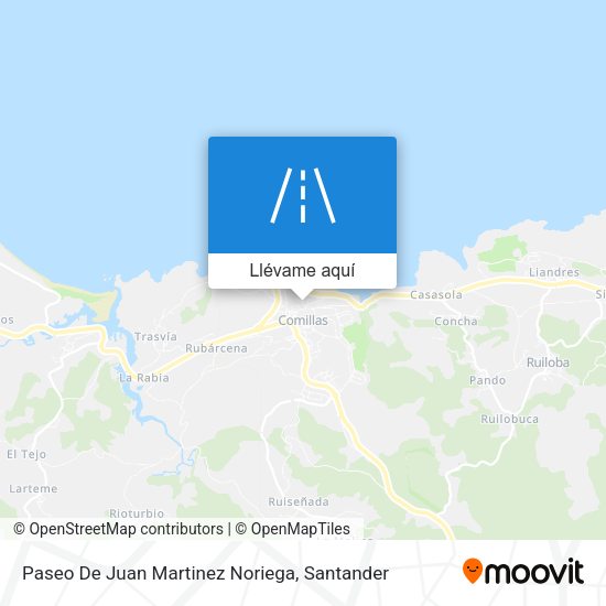 Mapa Paseo De Juan Martinez Noriega