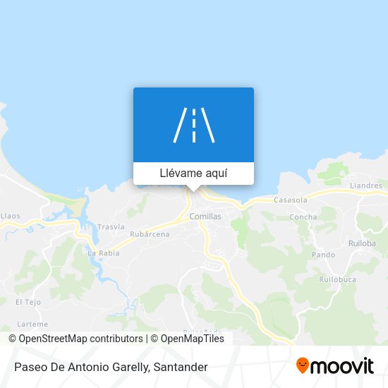 Mapa Paseo De Antonio Garelly