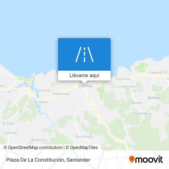 Mapa Plaza De La Constitución