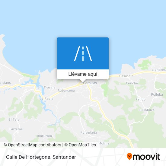 Mapa Calle De Hortegona