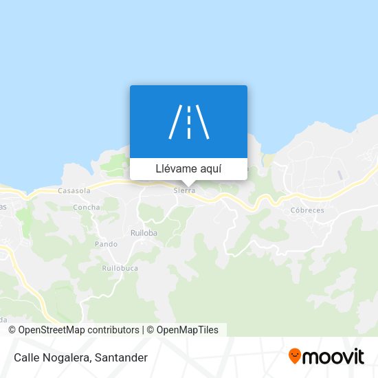 Mapa Calle Nogalera