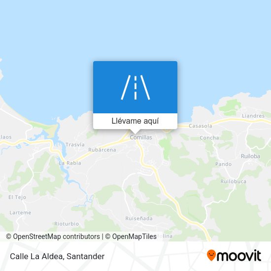 Mapa Calle La Aldea