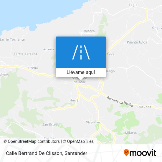 Mapa Calle Bertrand De Clisson