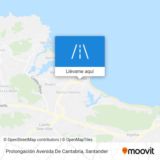 Mapa Prolongación Avenida De Cantabria