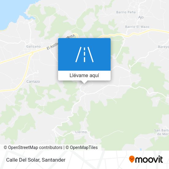 Mapa Calle Del Solar