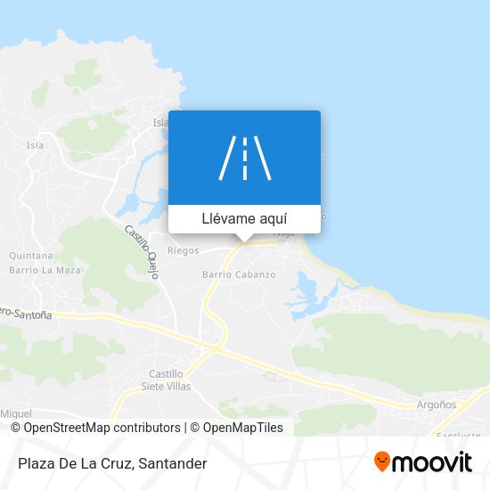 Mapa Plaza De La Cruz