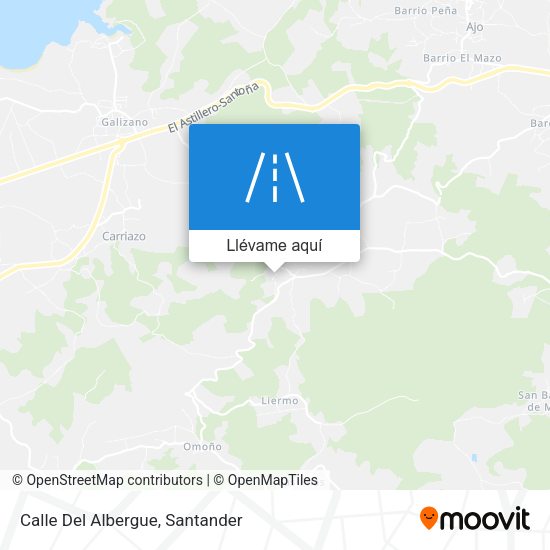 Mapa Calle Del Albergue