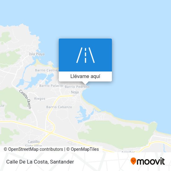 Mapa Calle De La Costa