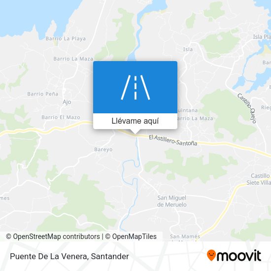 Mapa Puente De La Venera