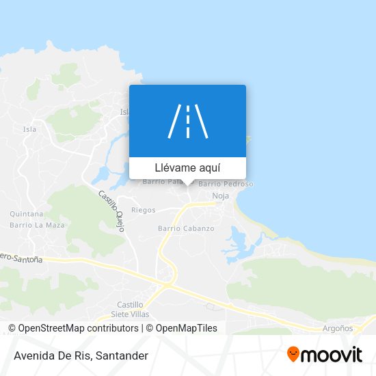 Mapa Avenida De Ris