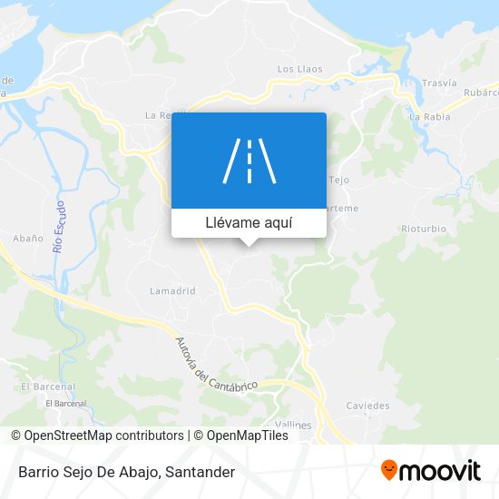 Mapa Barrio Sejo De Abajo
