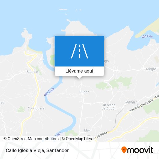 Mapa Calle Iglesia Vieja