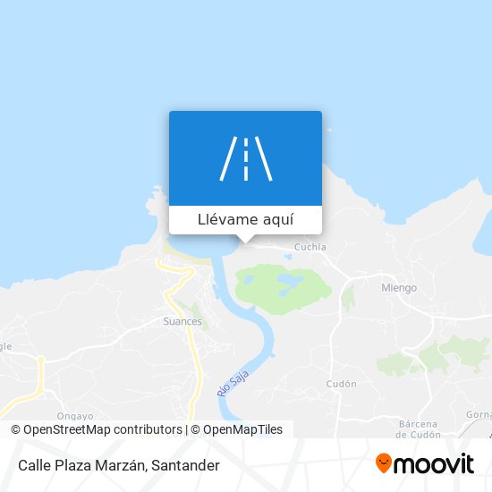 Mapa Calle Plaza Marzán
