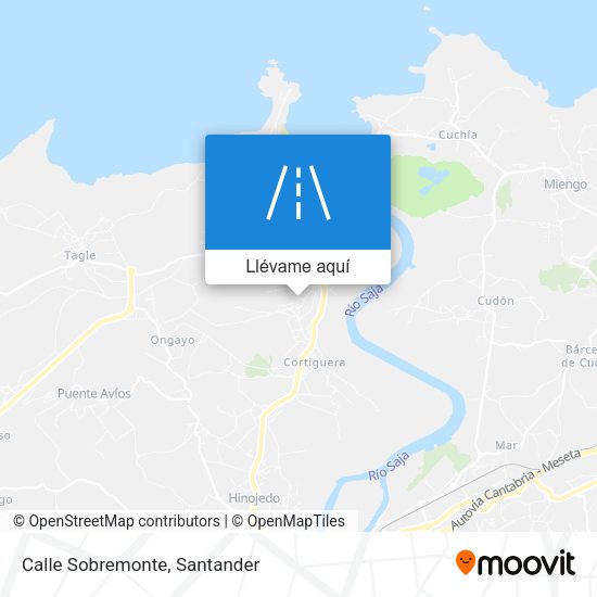 Mapa Calle Sobremonte