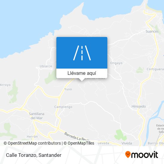 Mapa Calle Toranzo