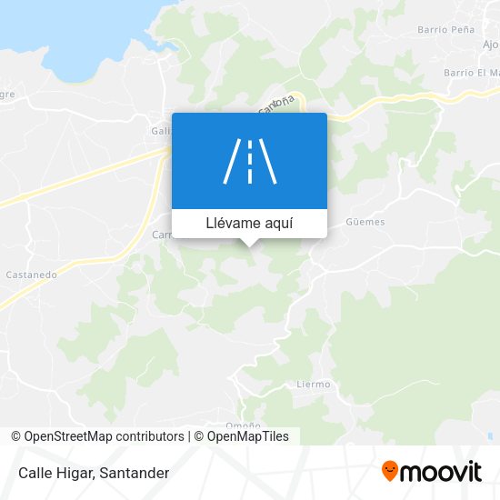 Mapa Calle Higar