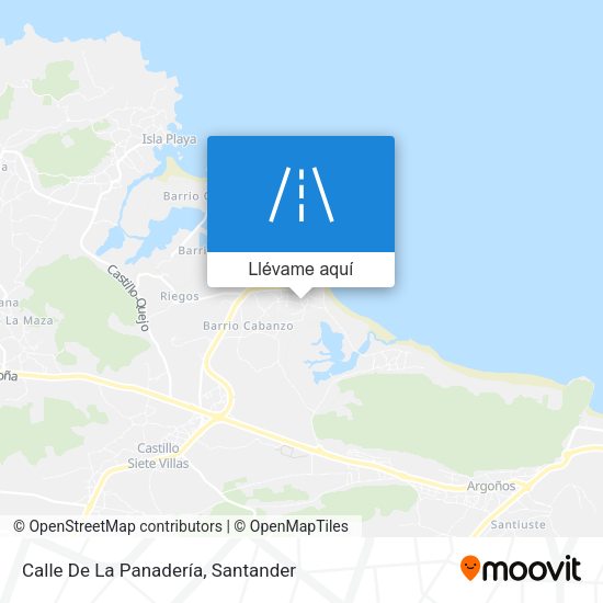 Mapa Calle De La Panadería