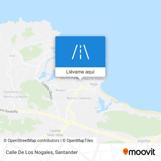 Mapa Calle De Los Nogales
