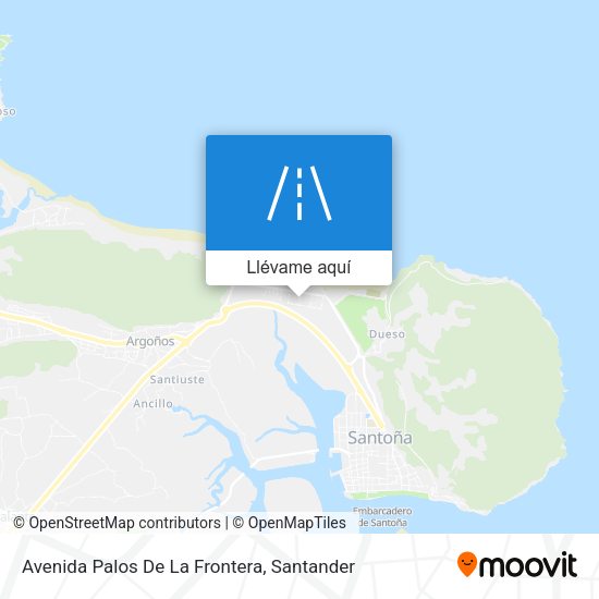 Mapa Avenida Palos De La Frontera
