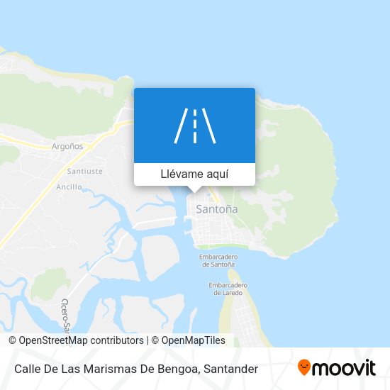 Mapa Calle De Las Marismas De Bengoa