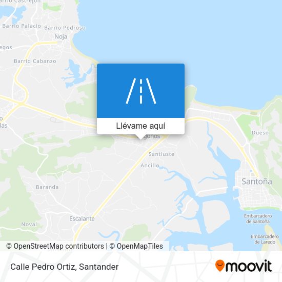 Mapa Calle Pedro Ortiz