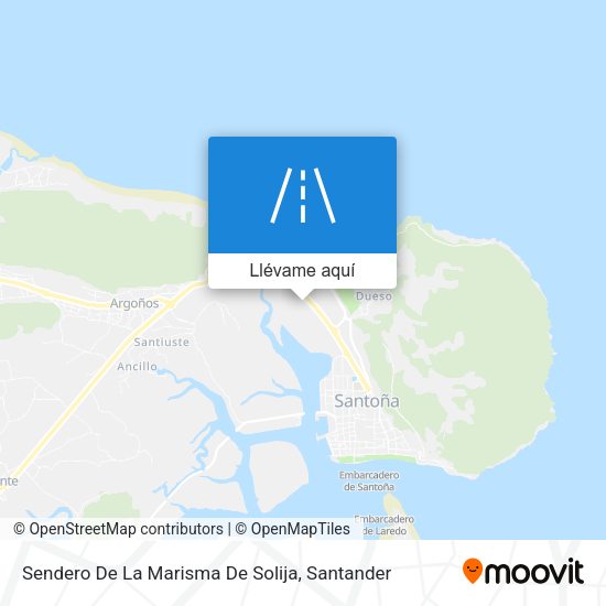Mapa Sendero De La Marisma De Solija