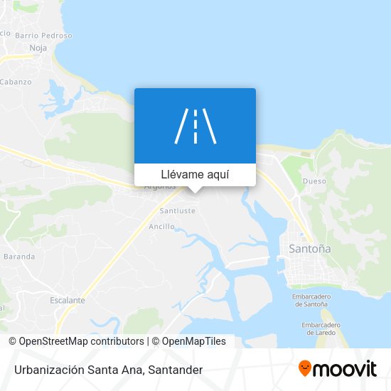 Mapa Urbanización Santa Ana