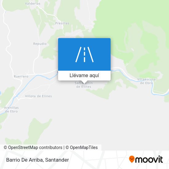 Mapa Barrio De Arriba