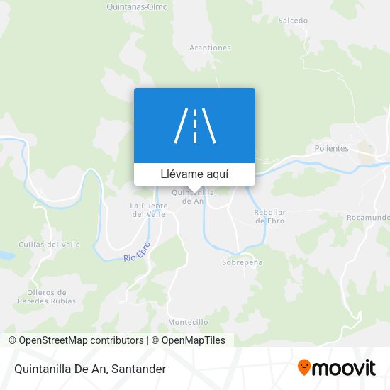 Mapa Quintanilla De An