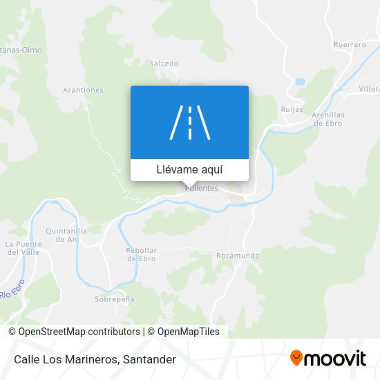 Mapa Calle Los Marineros