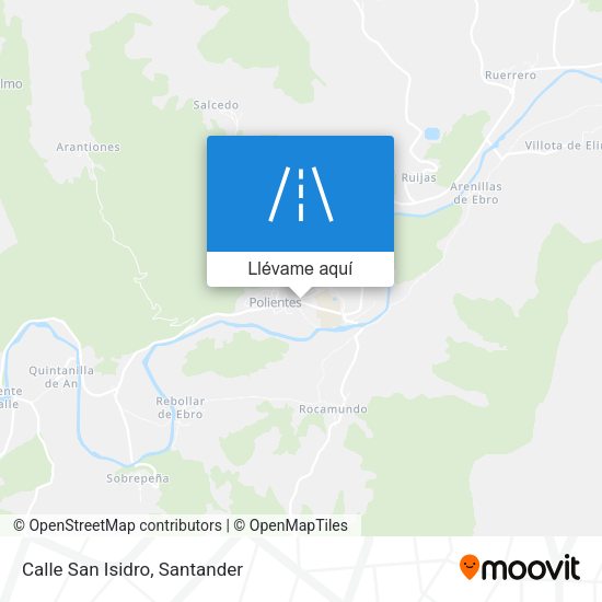 Mapa Calle San Isidro