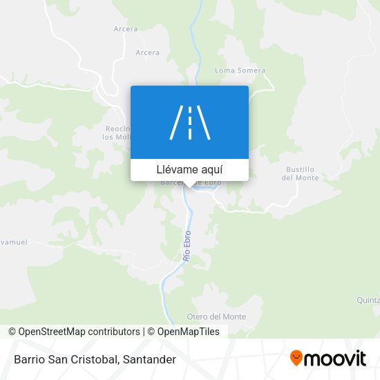 Mapa Barrio San Cristobal