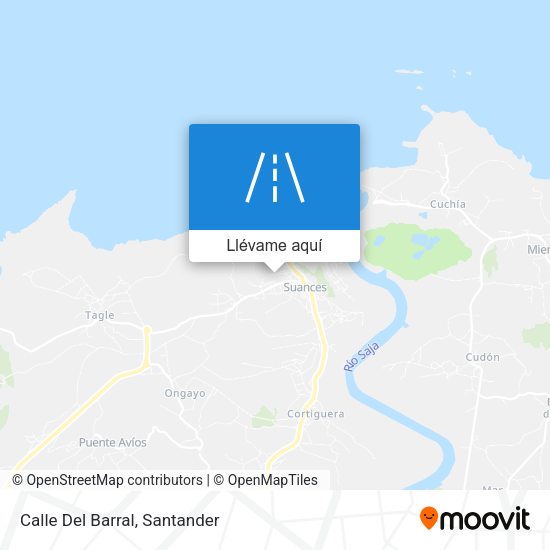 Mapa Calle Del Barral