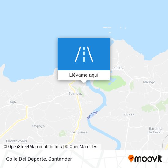 Mapa Calle Del Deporte