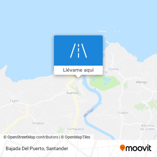 Mapa Bajada Del Puerto