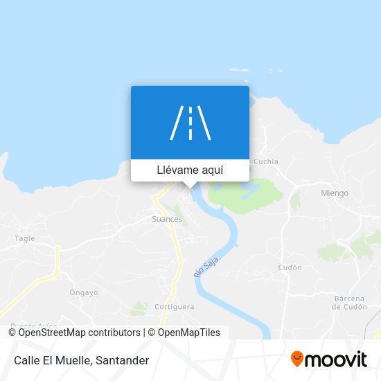 Mapa Calle El Muelle