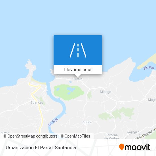 Mapa Urbanización El Parral