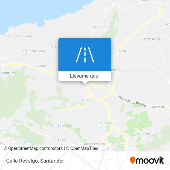 Mapa Calle Revolgo
