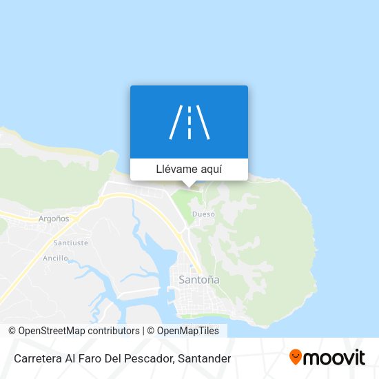Mapa Carretera Al Faro Del Pescador
