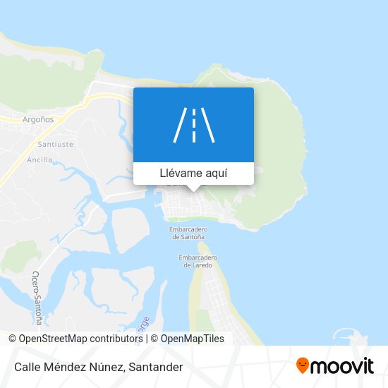 Mapa Calle Méndez Núnez