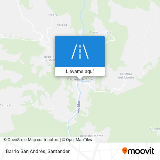 Mapa Barrio San Andrés
