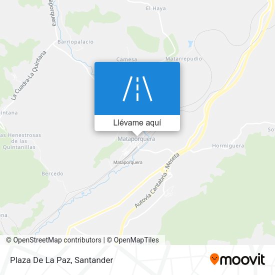 Mapa Plaza De La Paz